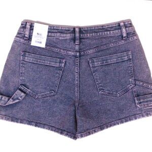 TIME AND TRU Women's Pink Washed Jean Shorts, Size 10 ~ NEW with Tags 30 Inch W